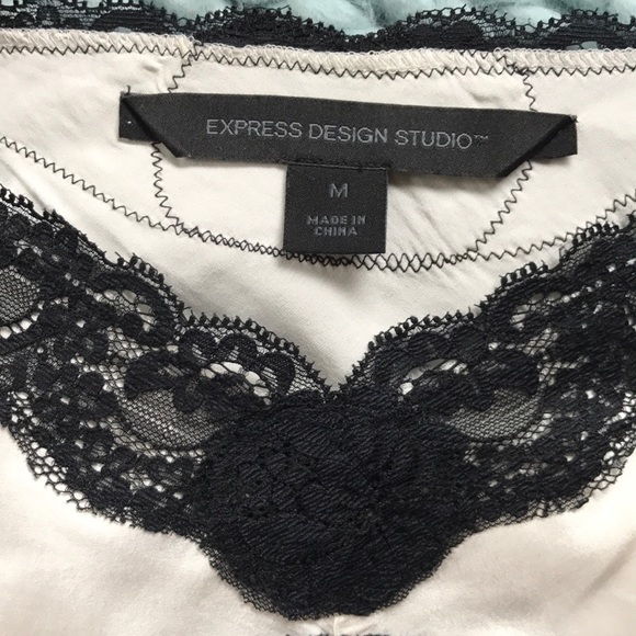 ❌SOLD❌EXPRESS ivory silk camisole - Picture 5 of 8